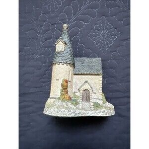 Vintage David Winter Cottages The Chapel 1984 Handmade Painted Collectible Decor